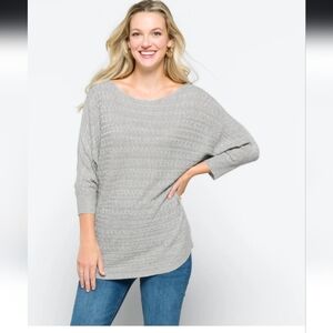 Market & Spruce Reviera Quarter Sleeve Sweater size XL